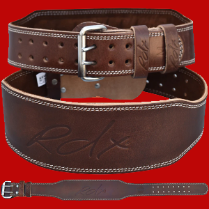 4" Leather Weightlifting Belt